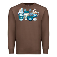 Chestnut Winter Coffee Cups Premium Sweatshirt - Artiststas