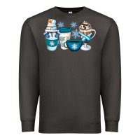 Smoke Winter Coffee Cups Premium Sweatshirt - Artiststas