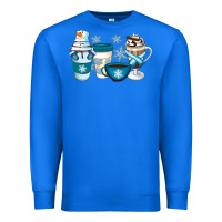 True Royal Winter Coffee Cups Premium Sweatshirt - Artiststas