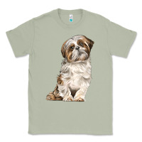 Matcha Shih Tzu Dog Classic Tee - LillyAllenDesigns