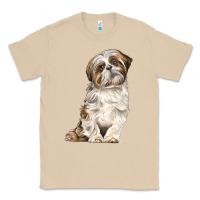Mushroom Shih Tzu Dog Classic Tee - LillyAllenDesigns