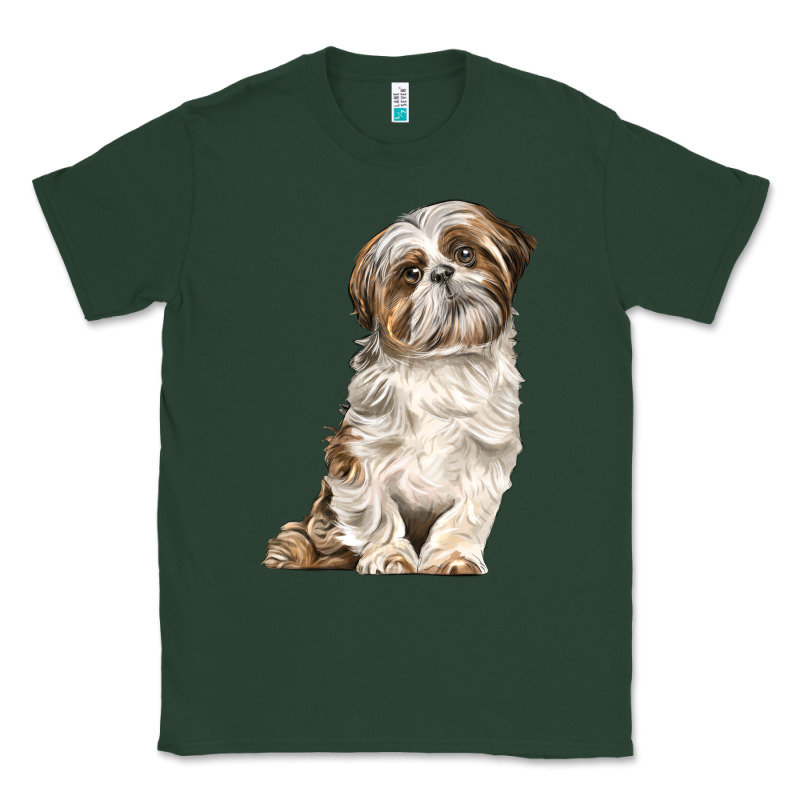 Shih Tzu Dog Classic Tee by LillyAllenDesigns | Teevron