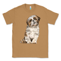 Toasted Coconut Shih Tzu Dog Classic Tee - LillyAllenDesigns