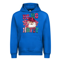 Cobalt ho ho howdy santa pink christmas Urban Hoodie - CowGirlArtShop
