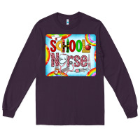 Plum Western School Nurse Long Sleeve Tee - LillyAllenDesigns