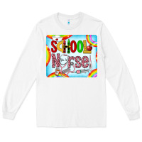 White Western School Nurse Long Sleeve Tee - LillyAllenDesigns