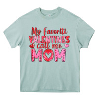 Arona my favorite valentine call me mom Heavy Core Tee - texasbilliewilder