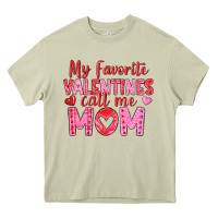 Mossy my favorite valentine call me mom Heavy Core Tee - texasbilliewilder