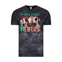 Cloud Black happy easter heifers Vintage Tee - Jasminsmagicworld