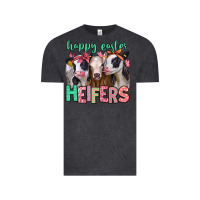 Vintage Black happy easter heifers Vintage Tee - Jasminsmagicworld