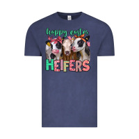Vintage Denim happy easter heifers Vintage Tee - Jasminsmagicworld