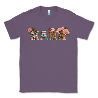 Lavender western mama pink roses Mother's Day Classic Tee - LillyAllenDesigns