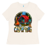 Bone camping Ladies Tee - texasbilliewilder
