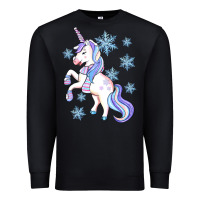 Black Winter unicorn Premium Sweatshirt - Artiststas