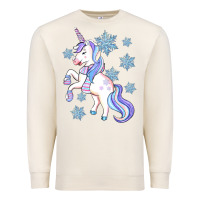 Sandshell Winter unicorn Premium Sweatshirt - Artiststas