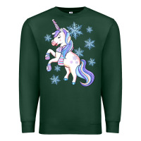 Sports Green Winter unicorn Premium Sweatshirt - Artiststas
