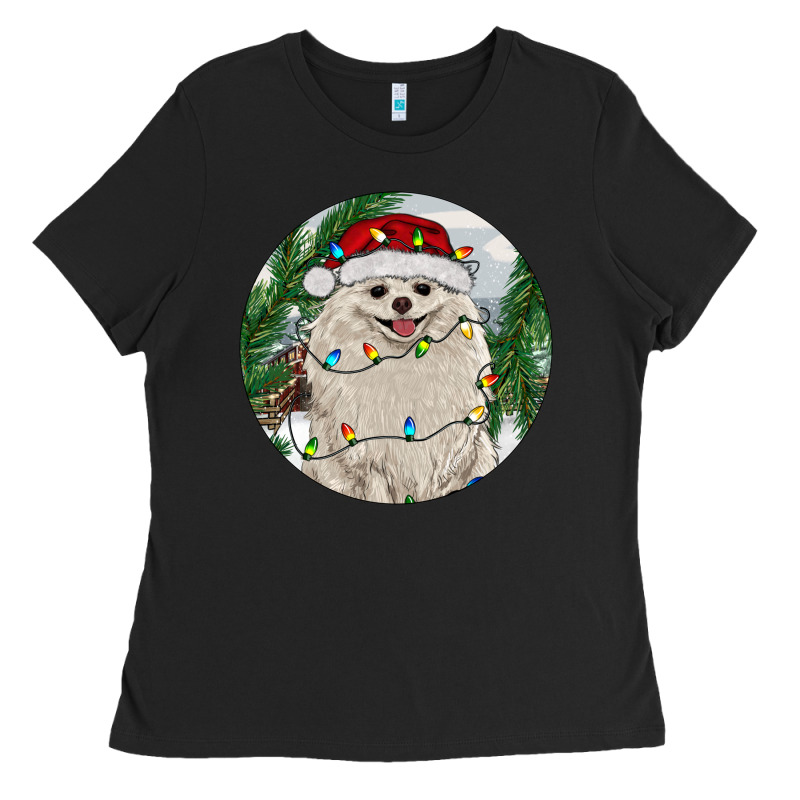 Pomeranian And Farm Ladies Tee by RanaPortraitStore | Teevron