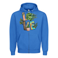 True Royal plant love Zipper Hoodie - NancyCooperArtShop