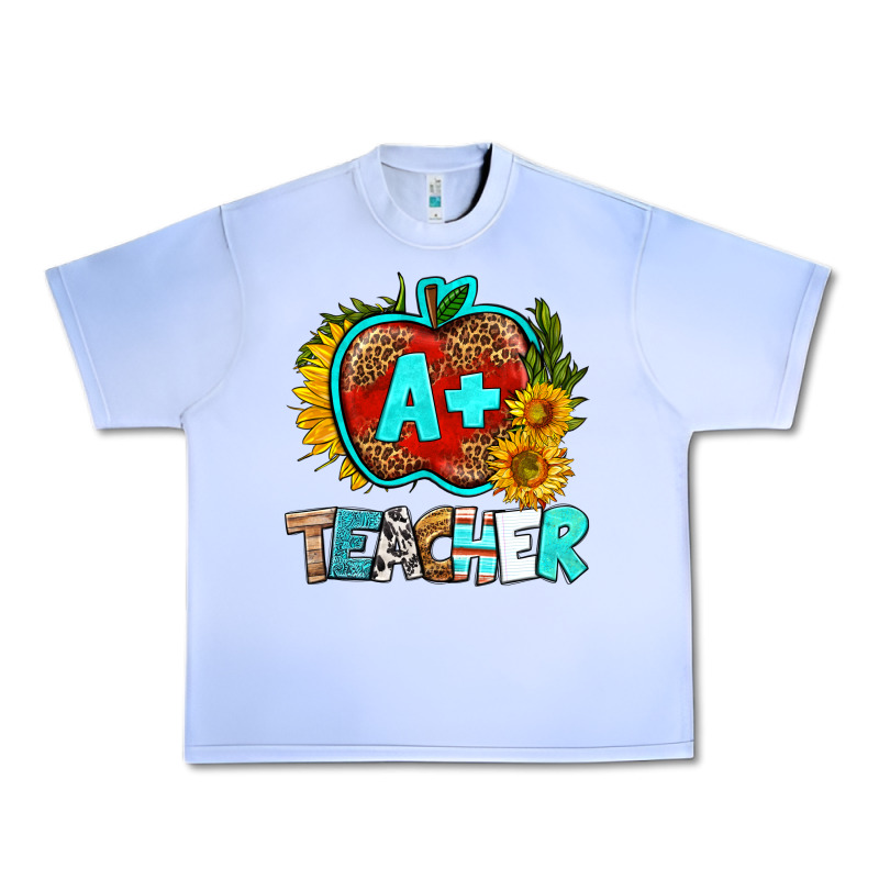 A+ Teacher Apple Urban Heavy Tee by BundleAndBundleShop | Teevron