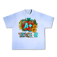 Grape Ice a+ teacher apple Urban Heavy Tee - BundleAndBundleShop