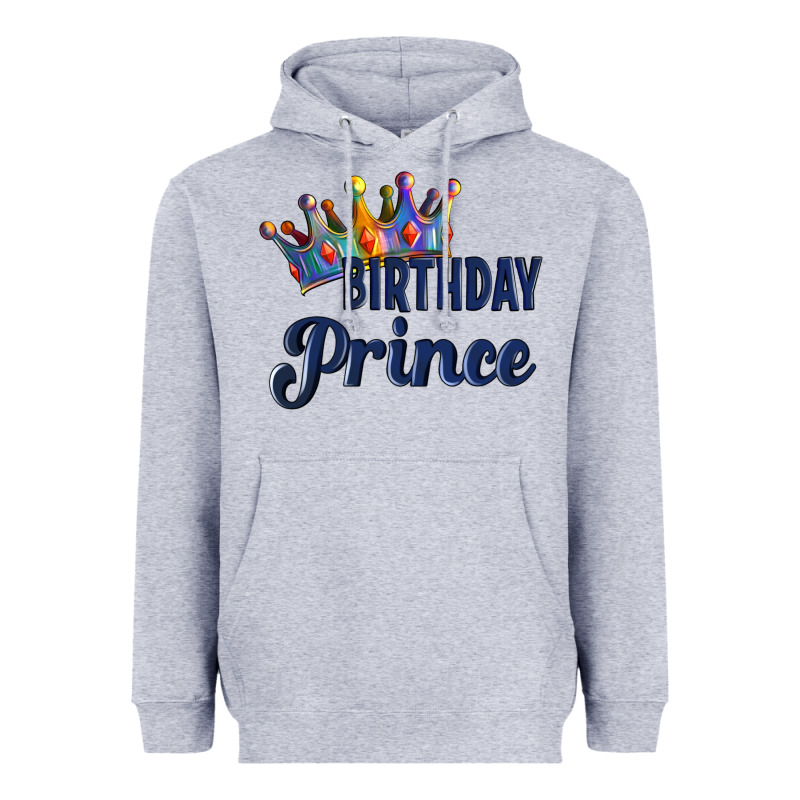 Birthday Prince Heavyweight Hoodie by Artiststas | Teevron