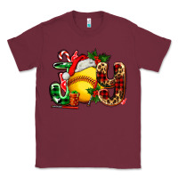 Burgundy joy with softball Classic Tee - AdoDesignShop