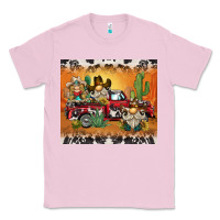 Bubblegum Pink western gnome truck Classic Tee - BarkalooDesign