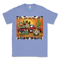 Colony Blue western gnome truck Classic Tee - BarkalooDesign