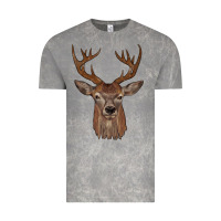 Cloud Rock deer Vintage Tee - JahusDesignShop