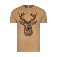 Vintage Camel deer Vintage Tee - JahusDesignShop