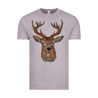 Vintage Zinc deer Vintage Tee - JahusDesignShop