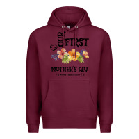 Burgundy Our Fırst Mother's day Mommy & Scarlette 2020 Premium Hoodie - Bettercallsaul
