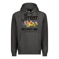 Charcoal Heather Our Fırst Mother's day Mommy & Scarlette 2020 Premium Hoodie - Bettercallsaul