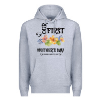 Heather Grey Our Fırst Mother's day Mommy & Scarlette 2020 Premium Hoodie - Bettercallsaul