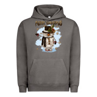 Pigment Tornado merry christmas snowman Urban Hoodie - CowGirlArtShop