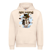 Sandshell merry christmas snowman Urban Hoodie - CowGirlArtShop