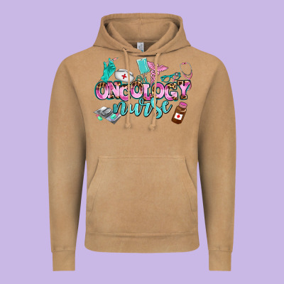 Oncology Nurse Vintage Hoodie Designed By Adodesignshop