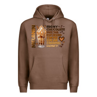 Chestnut melanin coffee Premium Hoodie - JahusDesignShop