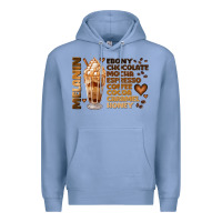 Colony Blue melanin coffee Premium Hoodie - JahusDesignShop