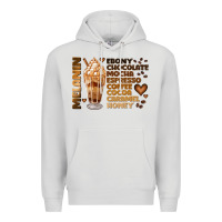 Dove Grey melanin coffee Premium Hoodie - JahusDesignShop