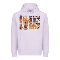 Lilac melanin coffee Premium Hoodie - JahusDesignShop