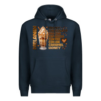 Navy melanin coffee Premium Hoodie - JahusDesignShop