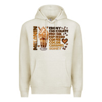 Oatmeal Heather melanin coffee Premium Hoodie - JahusDesignShop