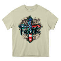 Mossy faith usa Heavy Core Tee - Zillion Design Studio