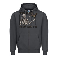 Smoke there it goes my last flying fck Zipper Hoodie - MaliasSmallBusiness