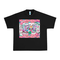 Black watercolor love nurse tumbler Urban Heavy Tee - BundleAndBundleShop