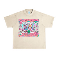 Sandshell watercolor love nurse tumbler Urban Heavy Tee - BundleAndBundleShop