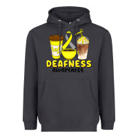 Smoke deafness awareness coffee cups Heavyweight Hoodie - Artiststas