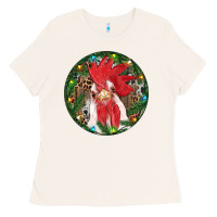 Bone Roaster Christmas Ladies Tee - RanaPortraitStore