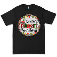 Black christmas santas favorite secretary    light Premium Tee - AdoDesignShop